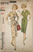 Load image into Gallery viewer, 1950&#39;s Vintage Sewing Pattern: Simplicity 3272
