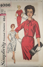 Load image into Gallery viewer, 1962 Vintage Sewing Patterns: Simplicity 4036
