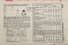 Load image into Gallery viewer, 1961 Vintage Sewing Pattern: Simplicity  4125
