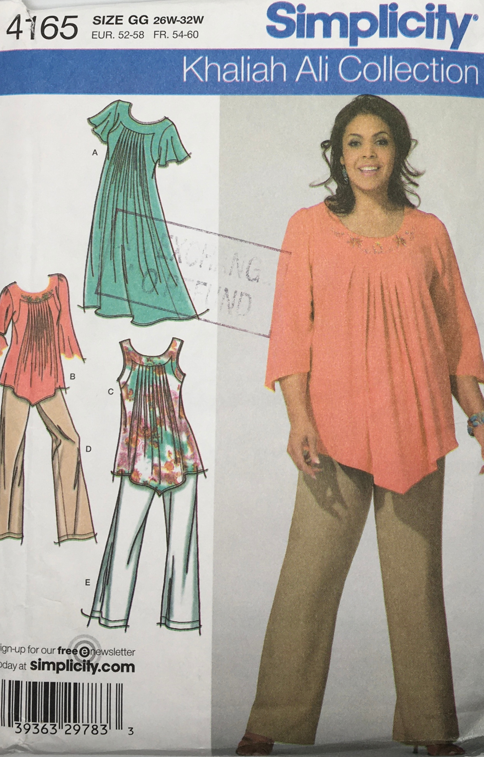2006 Sewing Pattern: Simplicity 4165 – Vintage Stitch Australia