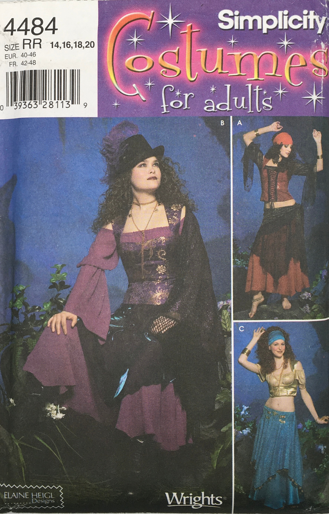 2005 Sewing Pattern: Simplicity 4484