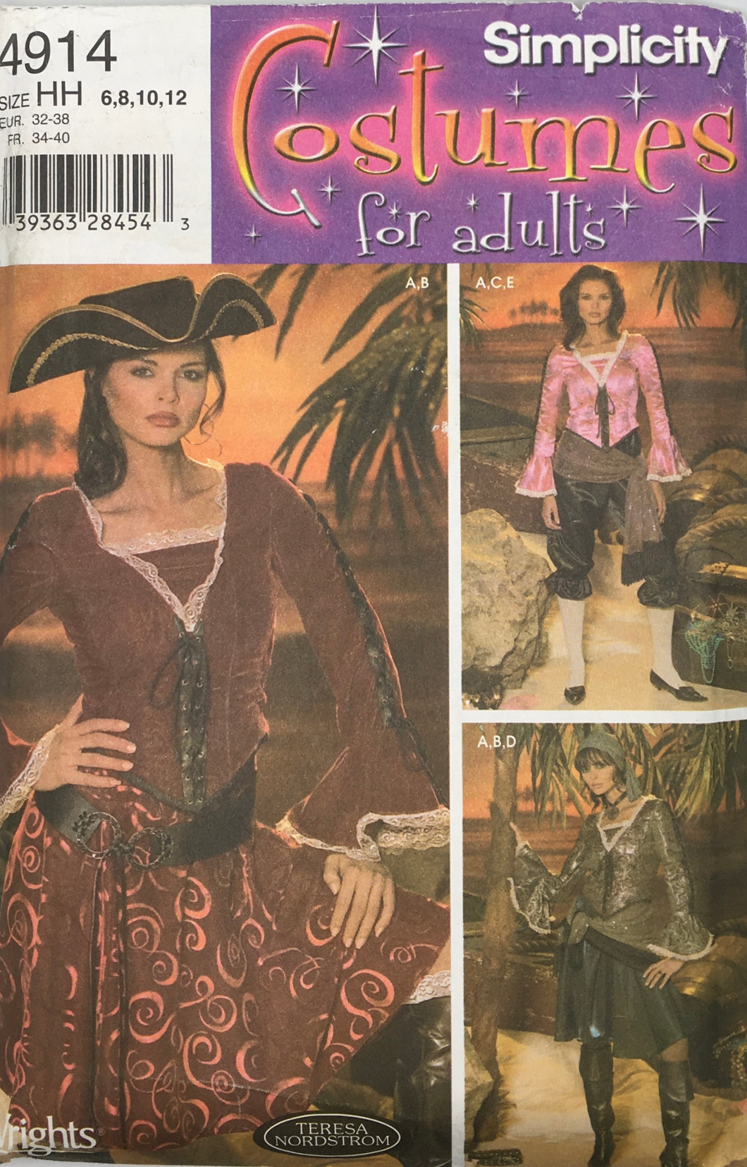 2004 Sewing Pattern: Simplicity 4914