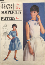 Load image into Gallery viewer, 1960’s Vintage Sewing Pattern: Simplicity  4973
