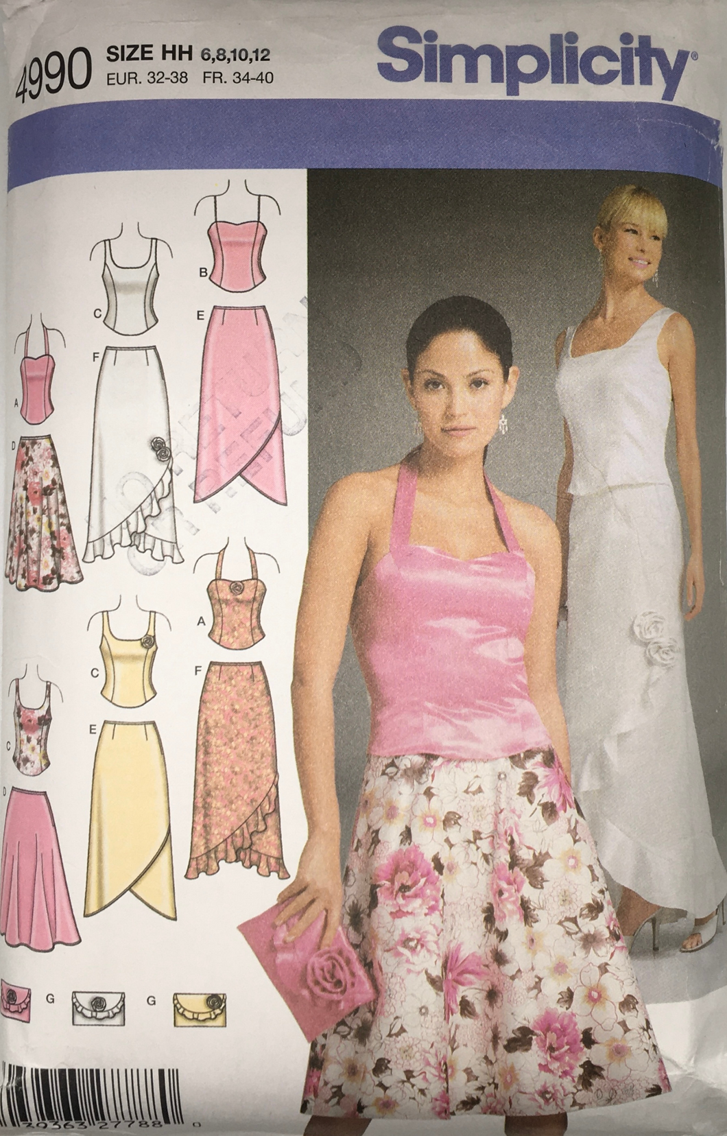 2004 Sewing Pattern: Simplicity 4990