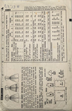 Load image into Gallery viewer, 1960’s Vintage Sewing Pattern: Simplicity 5003
