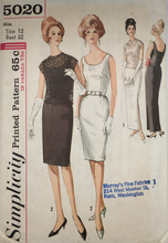 Load image into Gallery viewer, 1960’s Vintage Sewing Pattern: Simplicity  5020
