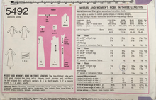 Load image into Gallery viewer, 1973 Vintage Sewing Pattern: Simplicity 5492
