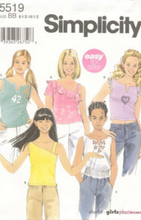 Load image into Gallery viewer, 2000&#39;s Sewing Pattern: Simplicity 5519
