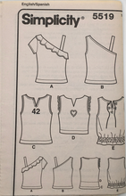 Load image into Gallery viewer, 2000&#39;s Sewing Pattern: Simplicity 5519
