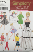 Load image into Gallery viewer, 1960&#39;s Reproduction Sewing Pattern: Simplicity 5785
