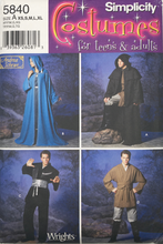 Load image into Gallery viewer, 2002 Sewing Pattern: Simplicity  5840
