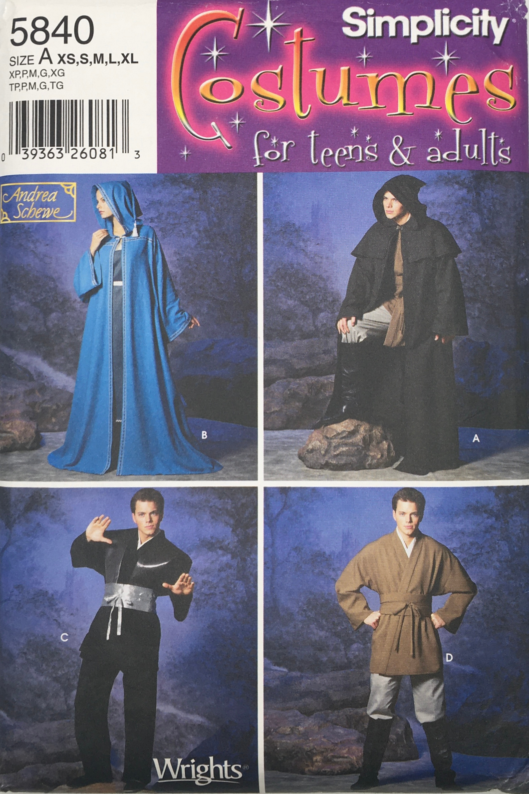 2002 Sewing Pattern: Simplicity  5840