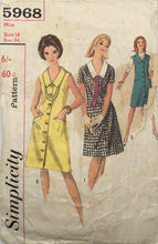 Load image into Gallery viewer, 1965 Vintage Sewing Pattern: Simplicity 5968
