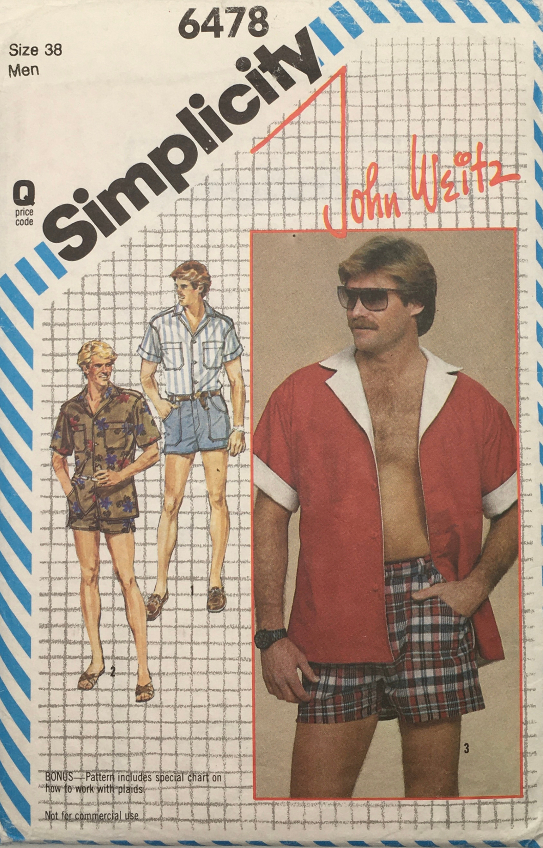 1984  Vintage Sewing Pattern: Simplicity 6478