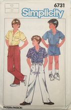 Load image into Gallery viewer, 1984  Vintage Sewing Pattern: Simplicity 6731
