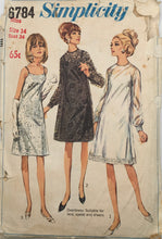 Load image into Gallery viewer, 1966 Vintage Sewing Pattern: Simplicity 6784
