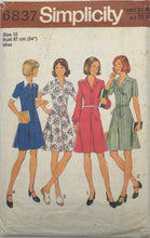 Load image into Gallery viewer, 1977 Vintage Sewing Pattern: Simplicity 6837
