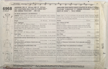 Load image into Gallery viewer, 1985 Vintage Sewing Pattern: Simplicity 6968
