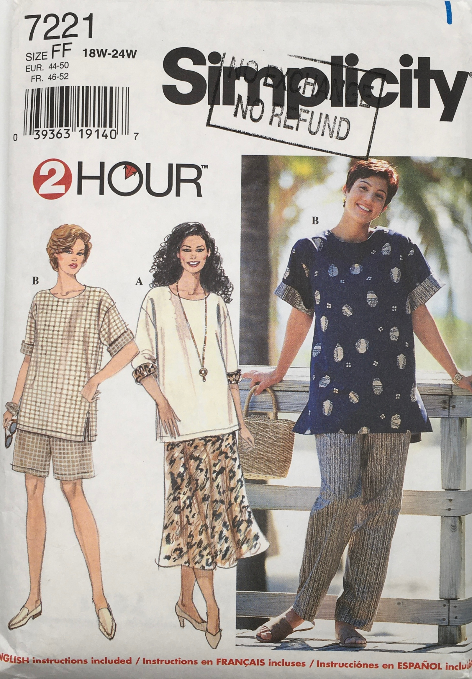 1996 Vintage Sewing Pattern: Simplicity 7221 – Vintage Stitch Australia