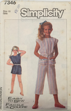 Load image into Gallery viewer, 1986  Vintage Sewing Pattern: Simplicity 7346
