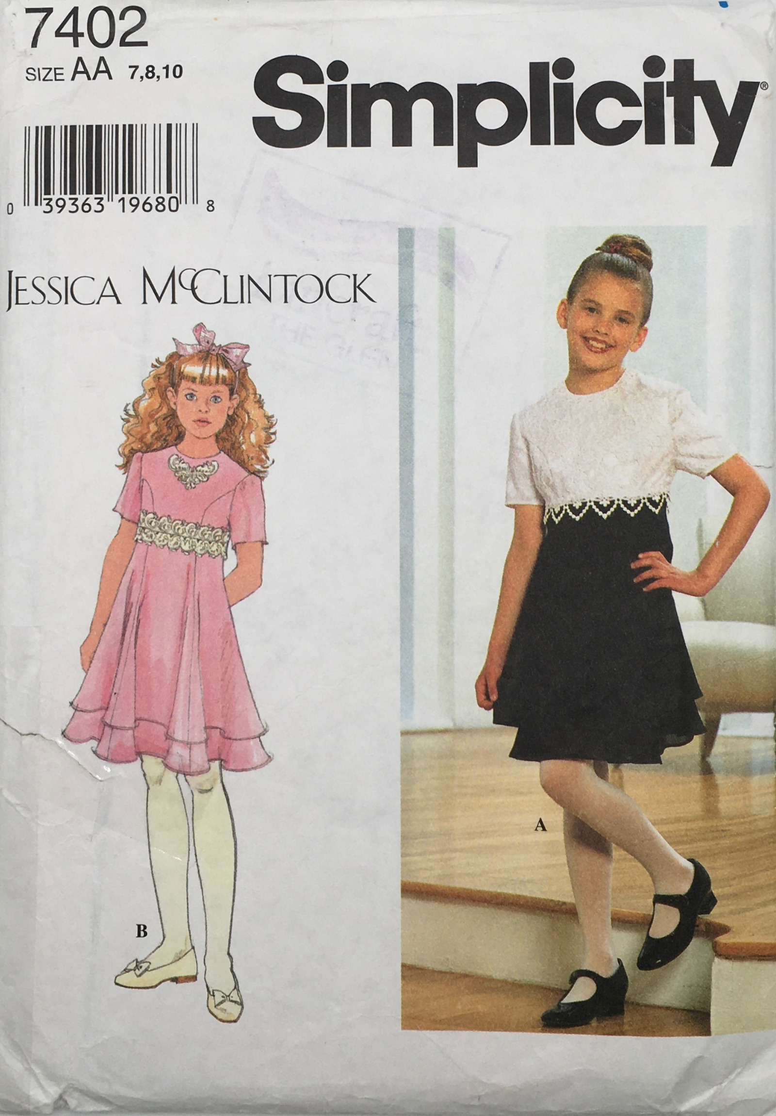 1996 Vintage Sewing Pattern: Simplicity 7402 – Vintage Stitch Australia