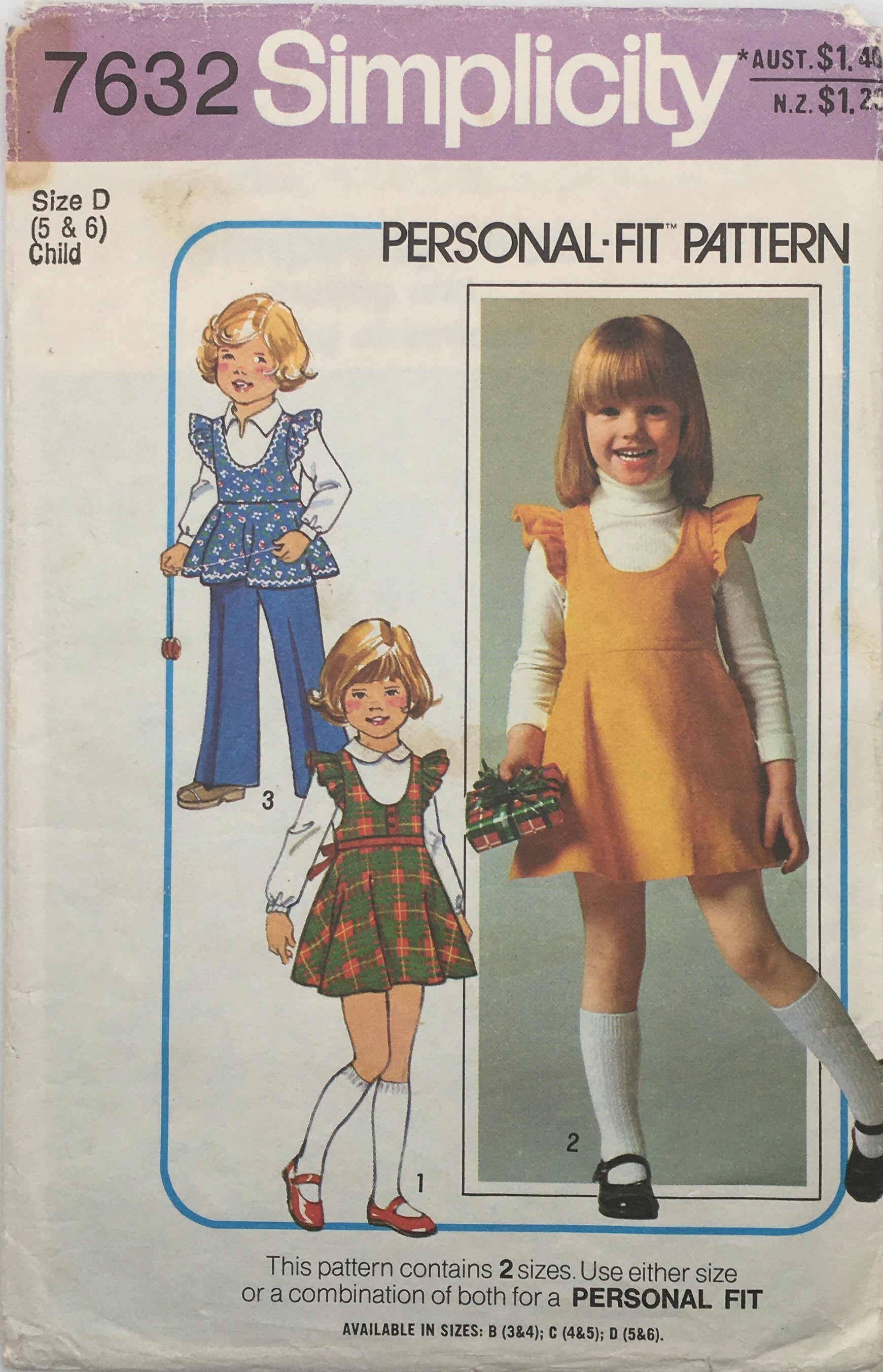 1977 Vintage Sewing Pattern: Simplicity 7632 – Vintage Stitch Australia
