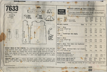 Load image into Gallery viewer, 1968 Vintage Sewing Pattern: Simplicity 7633
