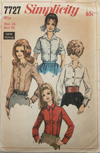 Load image into Gallery viewer, 1968 Vintage Sewing Pattern: Simplicity 7727
