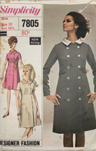 Load image into Gallery viewer, 1968 Vintage Sewing Pattern: Simplicity 7805
