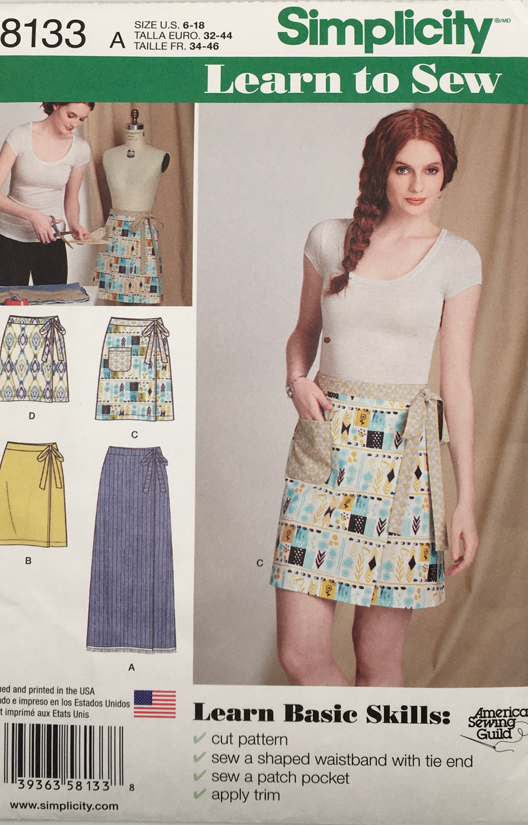 2019 Sewing Pattern: Simplicity 8133