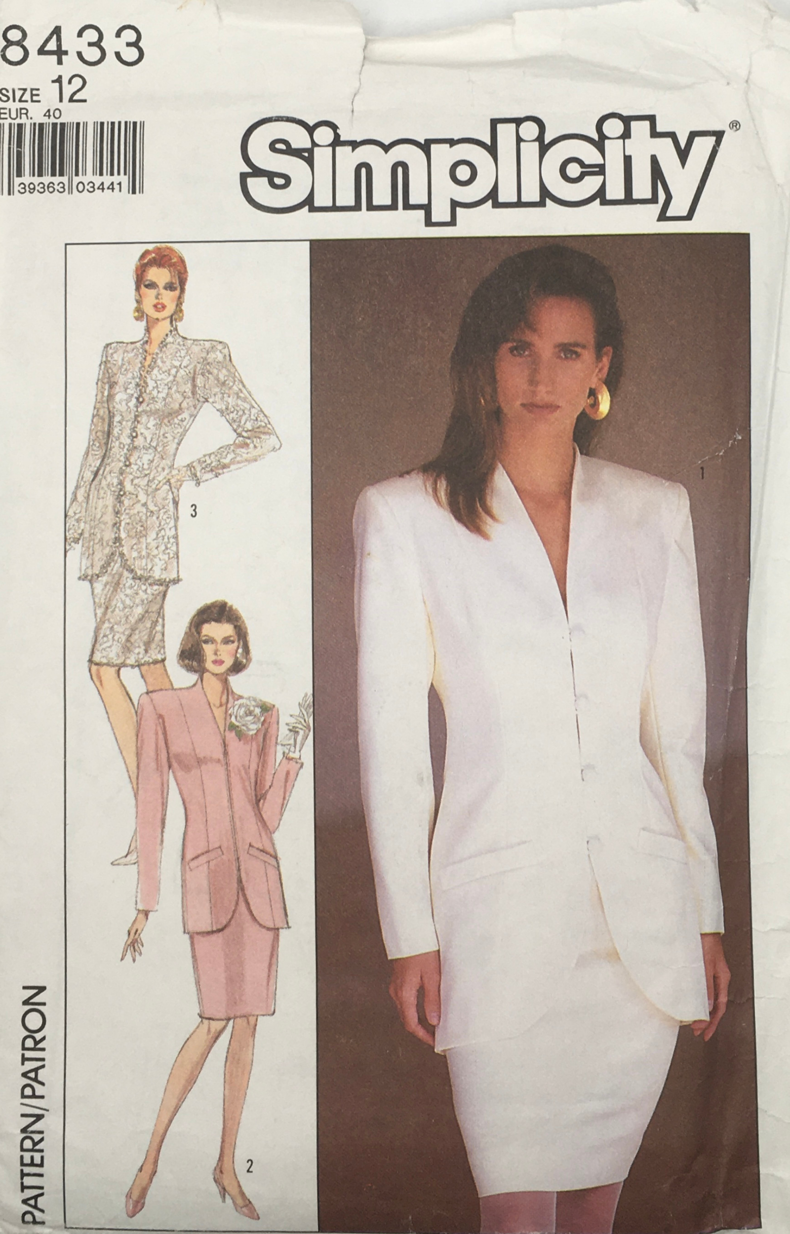 1987 Vintage Sewing Pattern: Simplicity 8433 – Vintage Stitch Australia