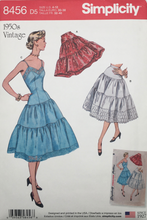 Load image into Gallery viewer, 1950’s Reproduction Sewing Pattern: Simplicity 8456
