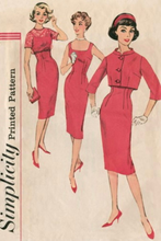 Load image into Gallery viewer, 1950’s Reproduction Sewing Pattern: Simplicity 8460
