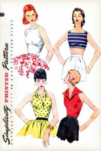 Load image into Gallery viewer, 1950’s Reproduction Sewing Pattern: Simplicity 8645
