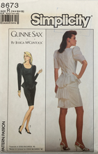 Load image into Gallery viewer, 1988 Vintage Sewing Pattern: Simplicity 8673
