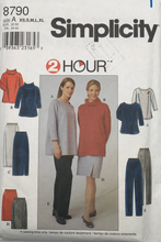 Load image into Gallery viewer, 1999 Vintage Sewing Pattern: Simplicity  8790
