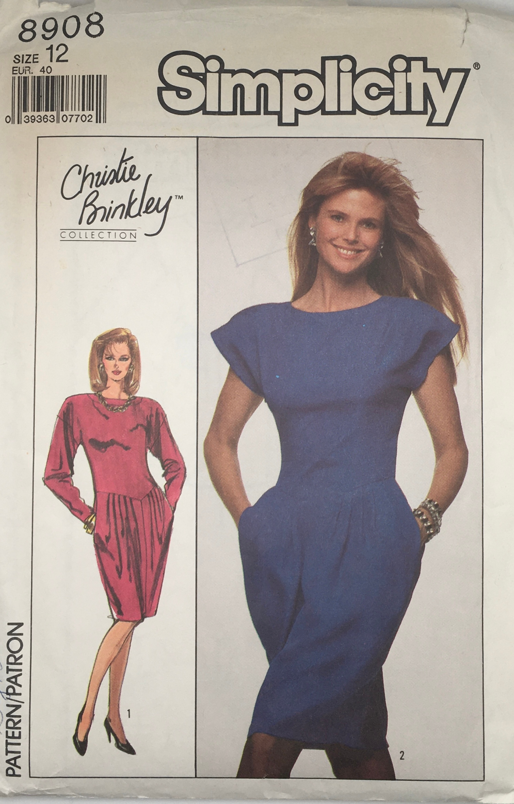 1988 Vintage Sewing Pattern: Simplicity 8908