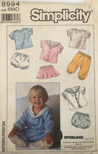 Load image into Gallery viewer, 1989  Vintage Sewing Pattern: Simplicity 8994
