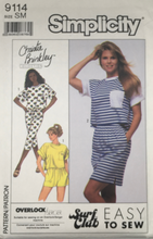Load image into Gallery viewer, 1989 Vintage Sewing Pattern: Simplicity 9114
