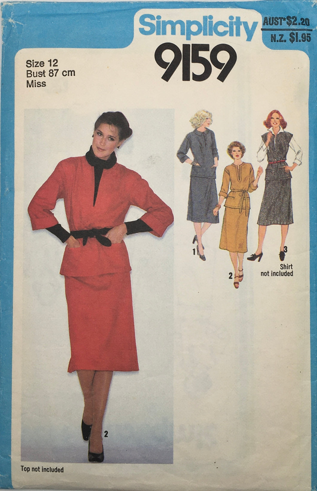 1979 Vintage Sewing Pattern: Simplicity 9159