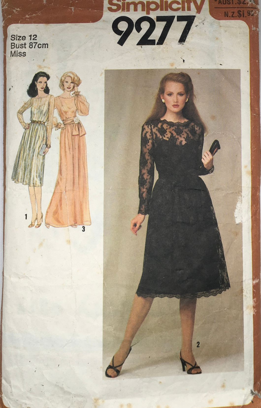 1980 Vintage Sewing Pattern: Simplicity 9277