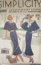 Load image into Gallery viewer, 1928 Reproduction Sewing Pattern: Simplicity 9360
