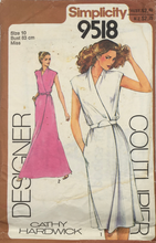 Load image into Gallery viewer, 1980  Vintage Sewing Pattern: Simplicity 9518
