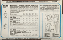Load image into Gallery viewer, 1981 Vintage Sewing Pattern: Simplicity 9920
