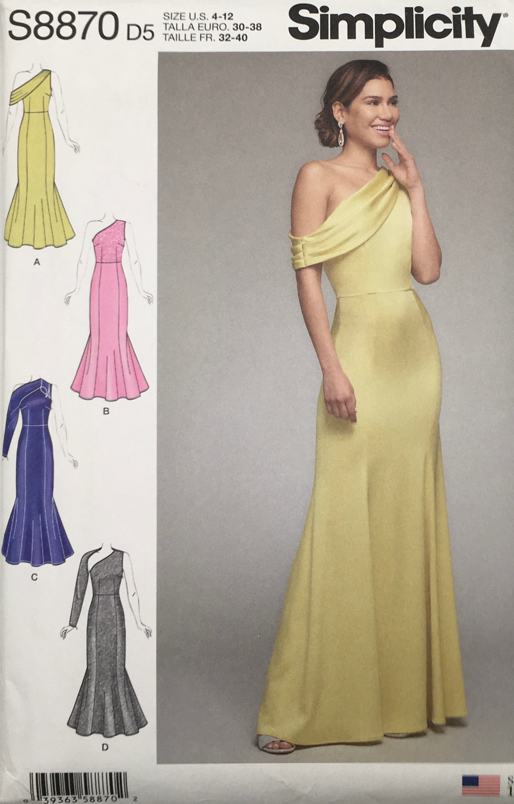 2019 Sewing Pattern: Simplicity S8870