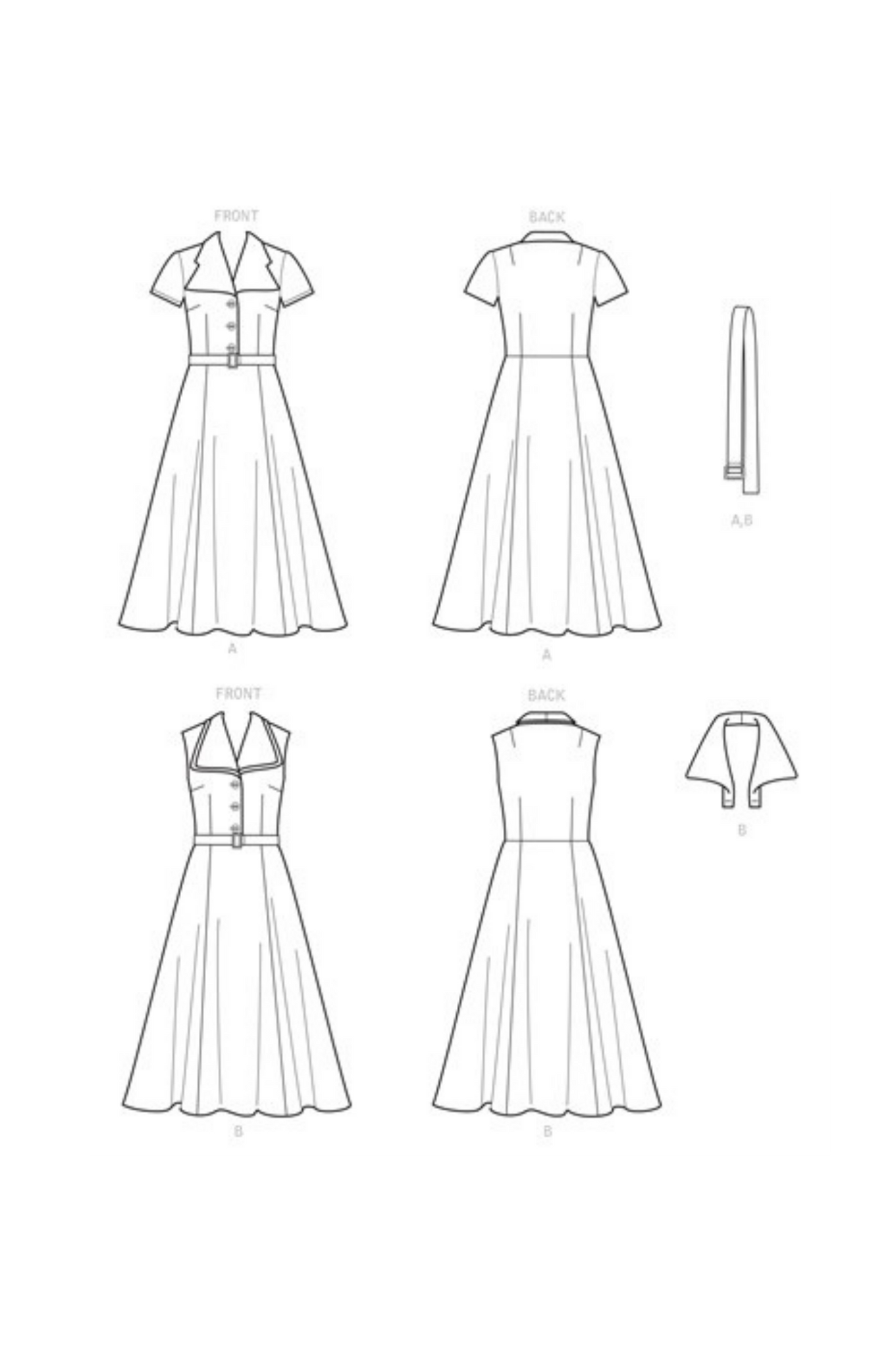 1950’s Reproduction Sewing Pattern: Simplicity S9105 – Vintage Stitch ...