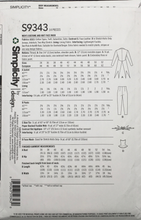 Load image into Gallery viewer, 2021 Sewing Pattern: Simplicity S9343
