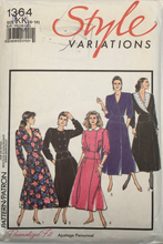 Load image into Gallery viewer, 1988 Vintage Sewing Pattern: Style 1364
