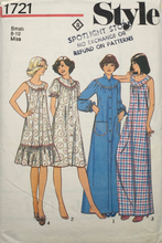 Load image into Gallery viewer, 1982 Vintage Sewing Pattern: Style 1721
