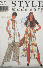 Load image into Gallery viewer, 1994 Vintage Sewing Pattern: Style 2405
